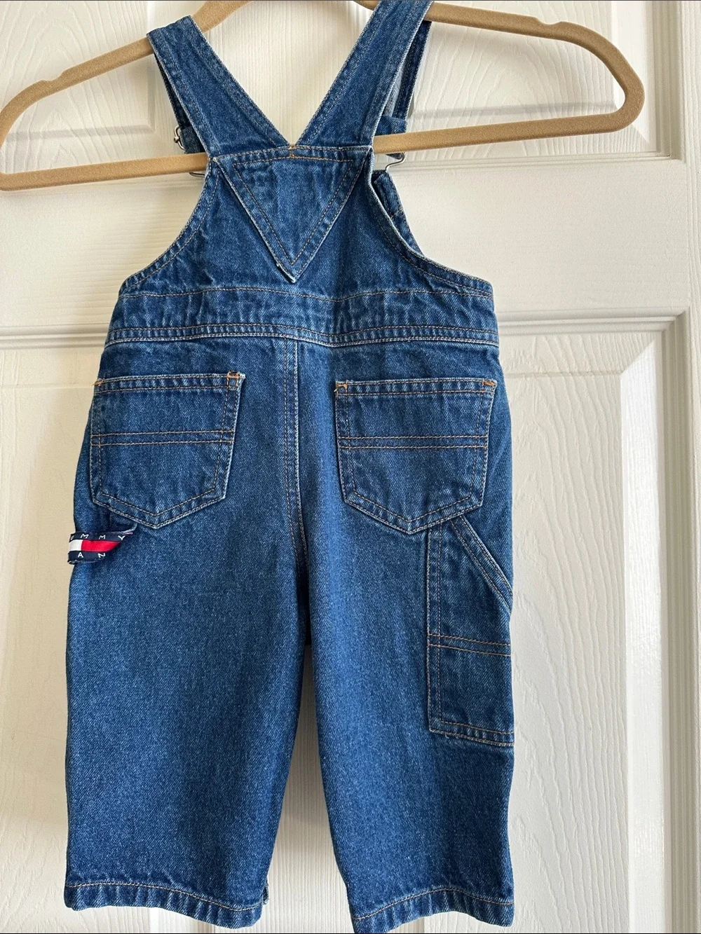 Tommy Hilfiger Blue Denim Kids Overalls